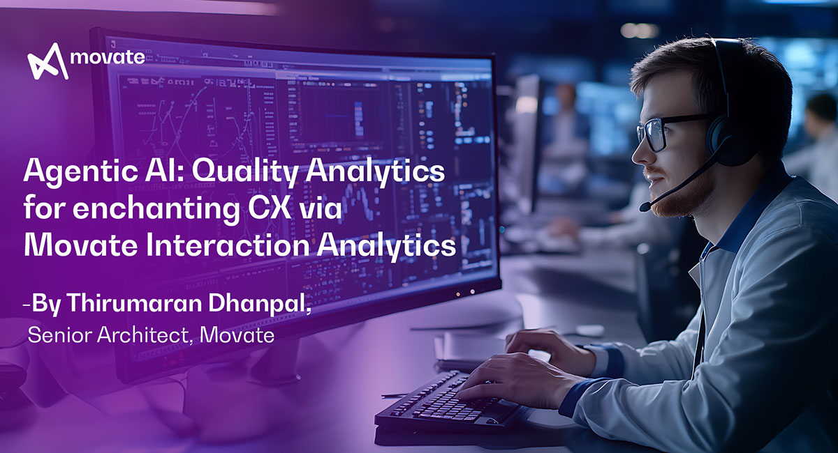 Agentic AI dashboard displaying agent performance quality analytics and call metrics
