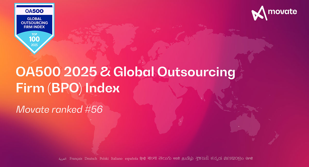 OA500 2025 ranking highlights Movate’s excellence in outsourcing and innovation