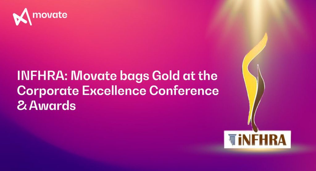 INFHRA: Movate sets the Gold standard at the Corporate Excellence Conference & Awards  